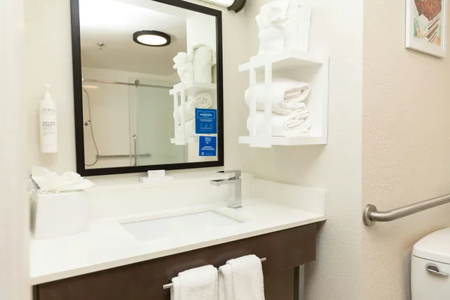 غرفة بسرير كينج لذوي الإعاقة، Hampton Inn Hammond 2/3