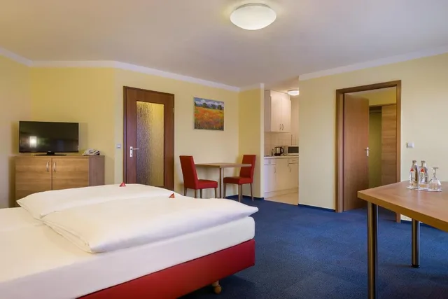 شقة ديلوكس بسرير مزدوج، acora Karlsruhe Zentrum Living the City 1/1