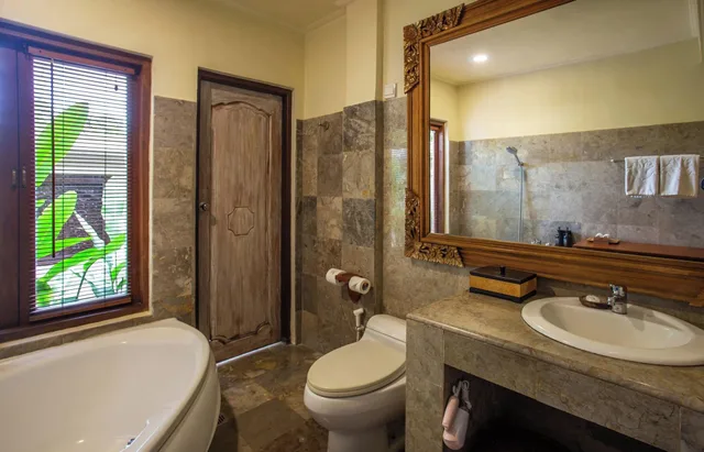 2 Bedrooms, Pool, Villa, River View، Villa Semana Resort Ubud 7/8