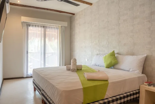 جناح استوديو ديلوكس بسرير كينج بشرفة، Hotel Mayari Holbox 1/4