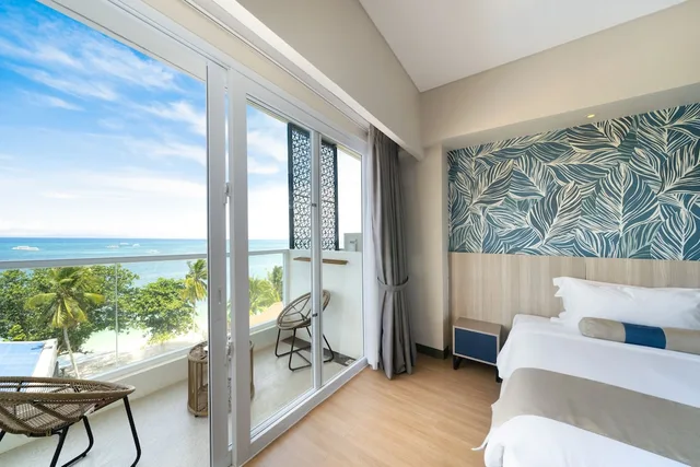 غرفة بريميير بسرير مزدوج، Solea Coast Resort Panglao 1/2