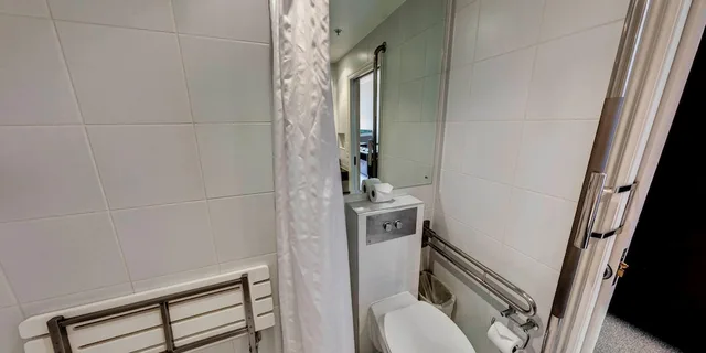 غرفة بريميوم بسرير كوين وسرير فردي لذوي الإعاقة، Rutherford Hotel Nelson 4/4