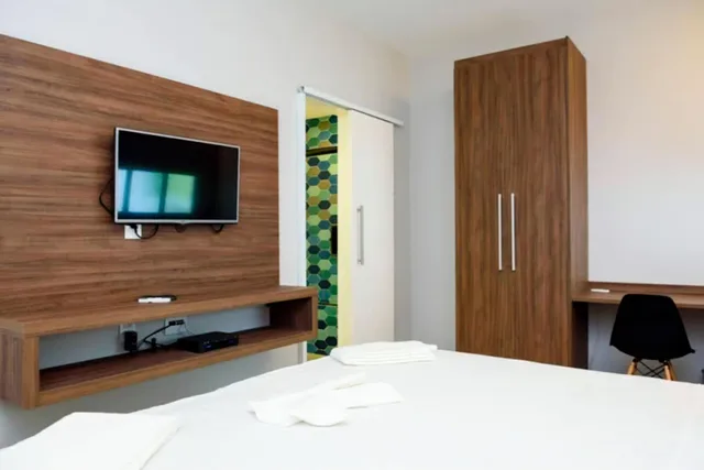 غرفة كومفورت ثلاثية بثلاثة أسرّة بغرفة نوم واحدة، ICARAI SUITES 1/5