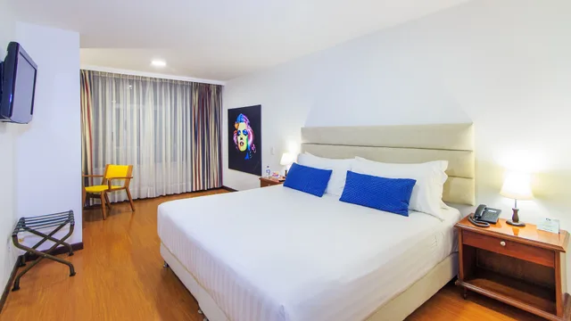 غرفة بسرير كينج، Pop Art Hotel Manizales Centro Historico 5/10