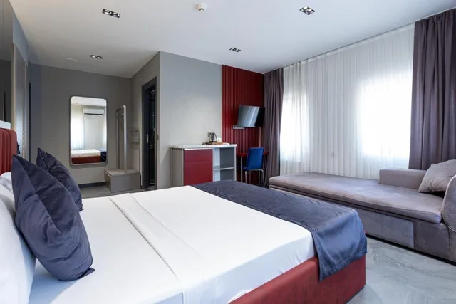 غرفة ديلوكس بسرير كوين، Gytha Hotel Pera 5/10