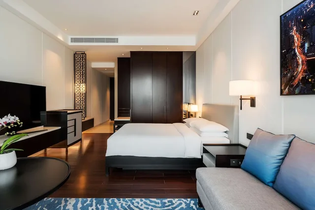 غرفة كلوب ديلوكس بسرير كينج، Hyatt Regency Shanghai Global Harbor 3/5