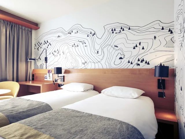 غرفة قياسية بسريرين منفصلين، Mercure Grenoble Centre Alpotel 5/10