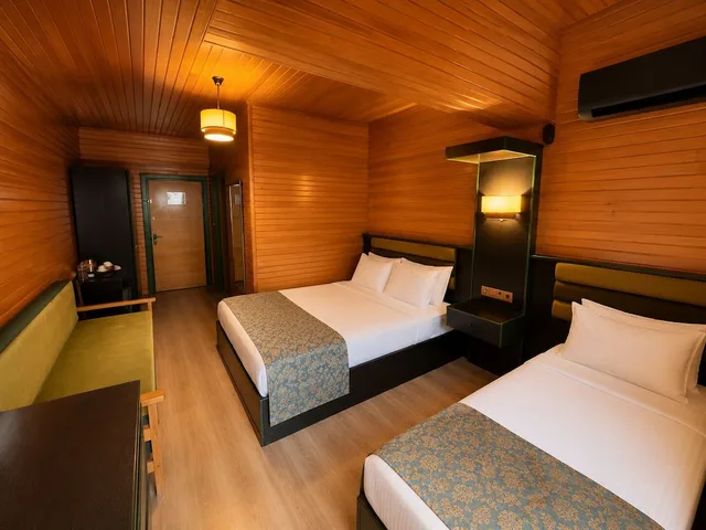 غرفة ديلوكس رباعية بسريرين مزدوجين، AYDER DOGA RESORT 5/10
