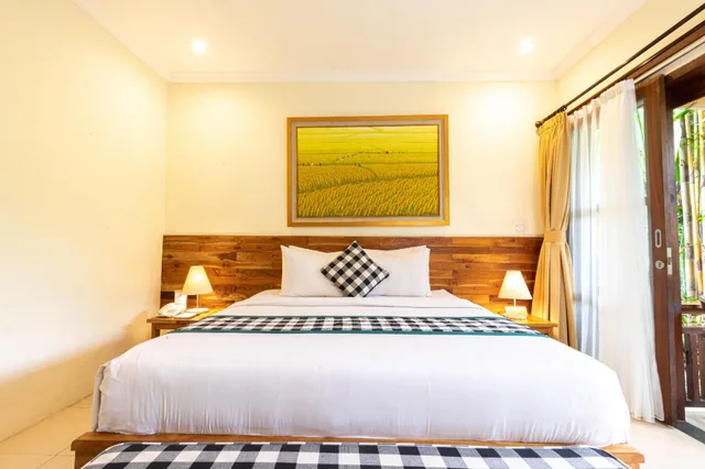 غرفة سوبيريور ديلوكس بسرير كوين، Meruhdani Boutique Hotel Ubud 1/2