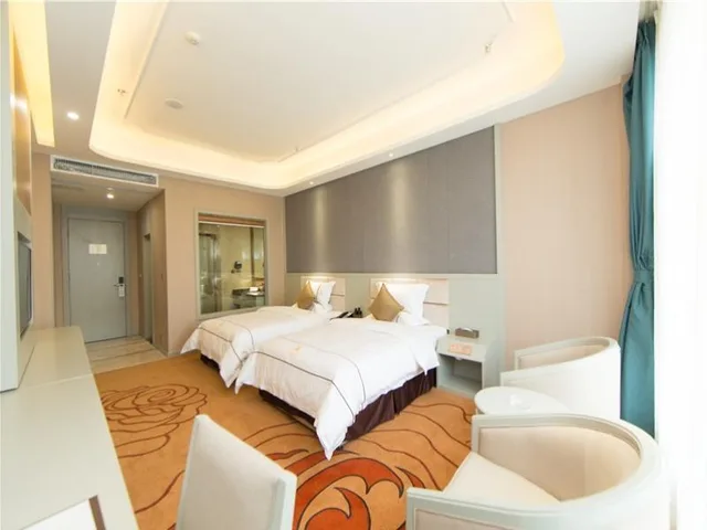 غرفة بريميير بسريرين منفصلين، GreenTree Eastern Yibin Yijian Road New City Plaza Hotel 2/3