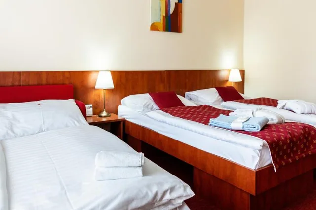 غرفة بسرير مزدوج أو سريرين منفصلين مع سرير إضافي، Hotel Senec Lake Resort 1/5