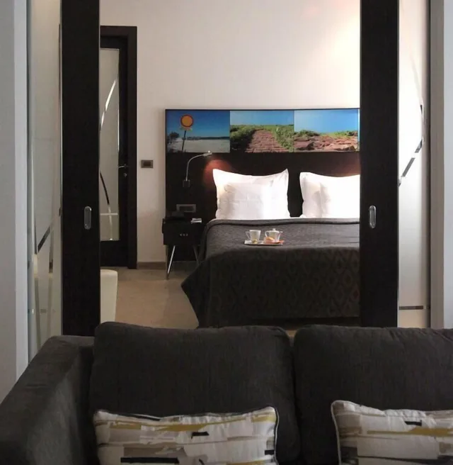 جناح تنفيذي بسرير كينج مع أريكة، Townhouse 27 Hotel Belgrade 4/4
