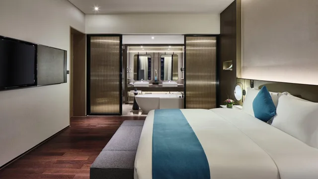 غرفة بريميوم، Crowne Plaza Wuhan Development Zone 1/2