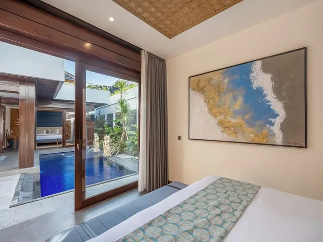 فيلا فاخرة بسريرين كينج بغرفتي نوم بمسبح خاص، THE SAND Suites & Villas 3/10