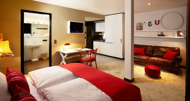 غرفة بسرير كينج، 25hours Hotel at MuseumsQuartier 4/8
