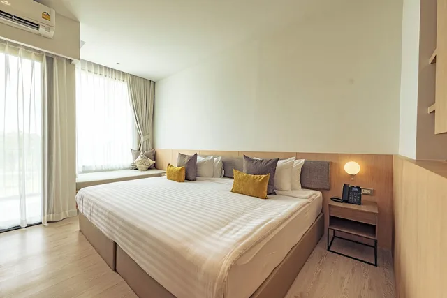غرفة غراند ديلوكس بسريرين منفصلين، Sappaya Hotel by Lotus Valley Golf Resort 3/8