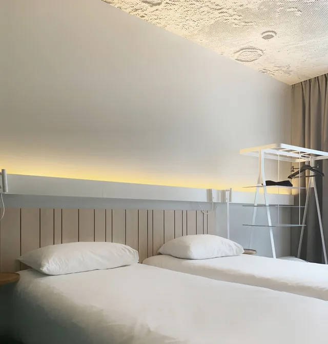 غرفة قياسية بسريرين منفصلين، Ibis Lyon Centre Perrache Hotel 3/10