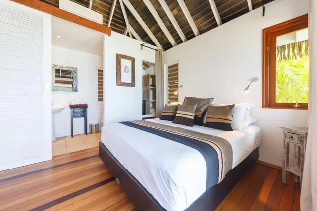 فيلا عائلية بسريرين مزدوجين مع أريكة، Moorea Beach Lodge 1/2