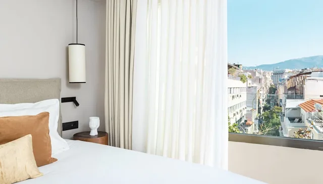 Room, Queen Bed, Acropolis View, Terrace، The Residence Aiolou Suites & SPA 2/4