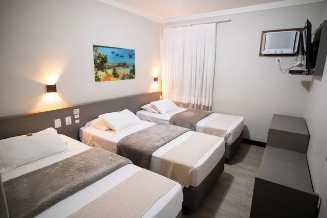 غرفة ديلوكس ثلاثية، Camboriu Praia Hotel 3/10