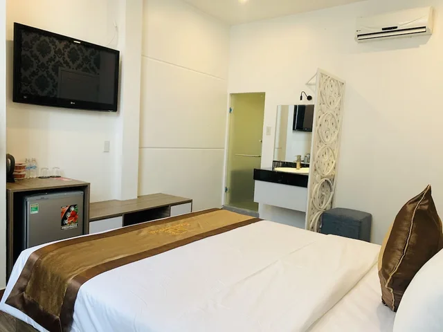غرفة ديلوكس بسريرين منفصلين بإطلالة على المدينة بغرفتي نوم، Nice Hue Hotel 4/10