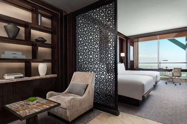 غرفة تنفيذية بسريرين مزدوجين، JW Marriott Hotel Yinchuan 4/6