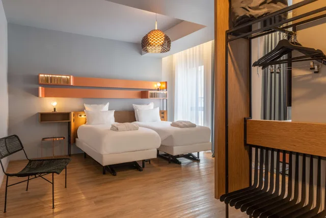 غرفة ديلوكس بسريرين منفصلين، Golden Tulip Saint Malo 4/6