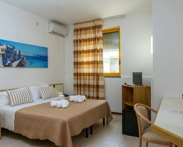 غرفة اقتصادية بسرير مزدوج، Hotel Santa Lucia 5/9