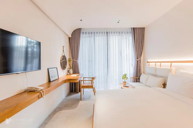 استوديو بريميير بسرير كينج، Cityhouse - City Oasis 1/2