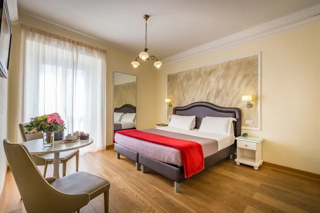 غرفة قياسية بسرير كوين بإطلالة على الحديقة، Hotel la Scaletta 4/10