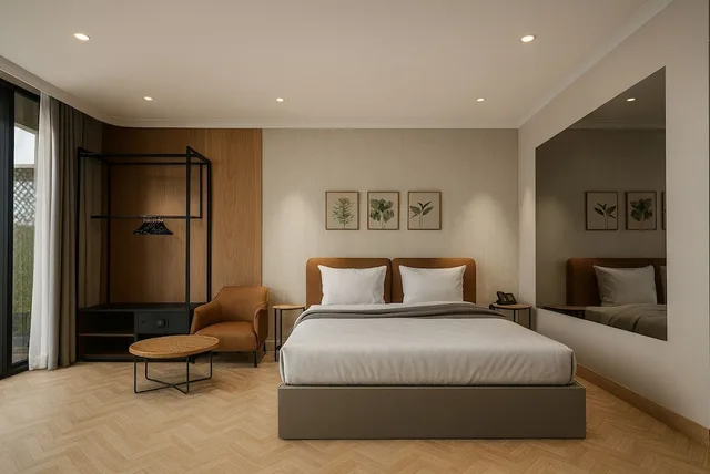 جناح بسرير كينج بمسبح خاص، Vintclub Resort 1/6