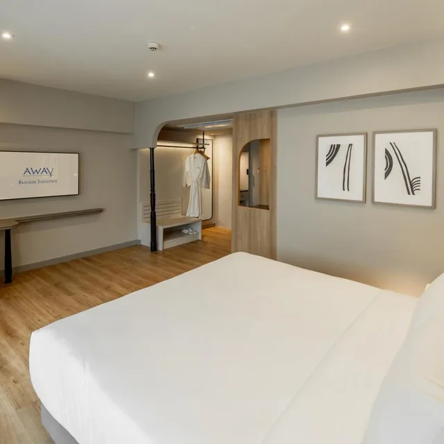 جناح بسرير مزدوج بشرفة، Away Bangkok Sukhumvit 2/6