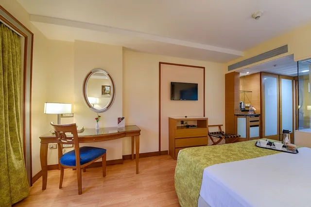 غرفة ديلوكس بسرير كينج بإطلالة على المدينة، Hotel De Sovrani 5/6