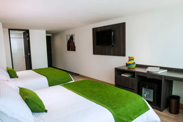 غرفة ديلوكس بسريرين مزدوجين، Hotel Grand Park 6/8