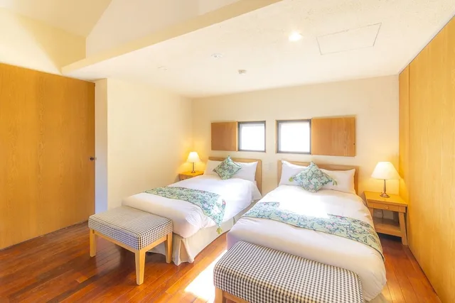 Village, Forest, Twin Beds، Forest Village - Fuji Premium Resort 3/3