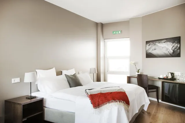 جناح جونيور بشرفة بإطلالة، Hotel Odinsve 1/10