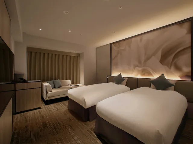 Moderate Twin 54m Connecting، Oriental Hotel Universal City 1/1