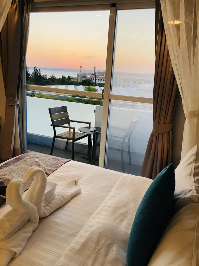 غرفة ديلوكس بسرير كينج بشرفة، Baishatan Hotel 2/6