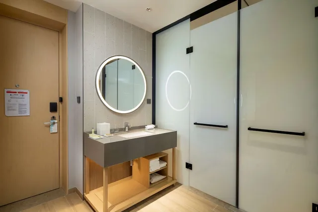 جناح ديلوكس بسرير كينج بغرفة نوم واحدة، Hilton Garden Inn Changde Dingcheng 3/3