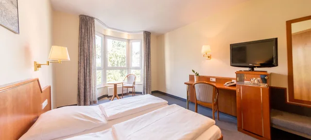 غرفة سوبيريور بسرير كينج، Hotel Markgraf Leipzig 3/6