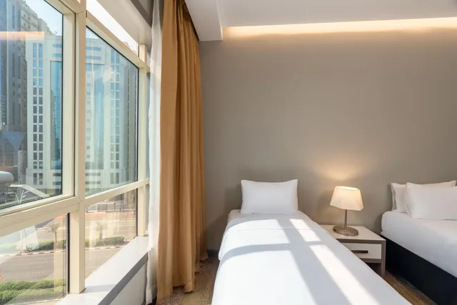 غرفة كلاسيكية بسريرين منفصلين مع أريكة، Mercure Makkah Aziziah 4/10