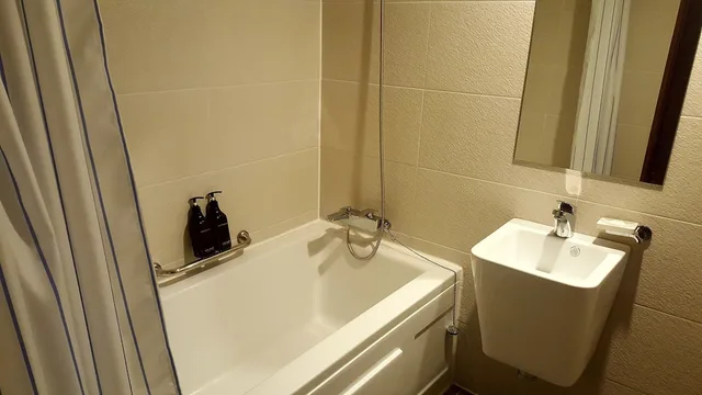 غرفة ديلوكس بسرير مزدوج وسرير فردي بغرفة نوم واحدة، Insadong Crown Hotel 10/10