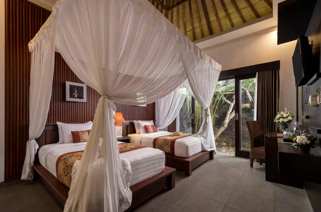 2 Bedrooms, Pool, Villa, King and Twin Beds، Griya Shanti Villas & Spa 2/2