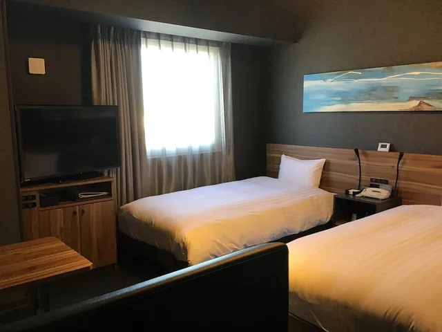 غرفة قياسية بسريرين منفصلين، Hotel Route Inn Konosu 2/5