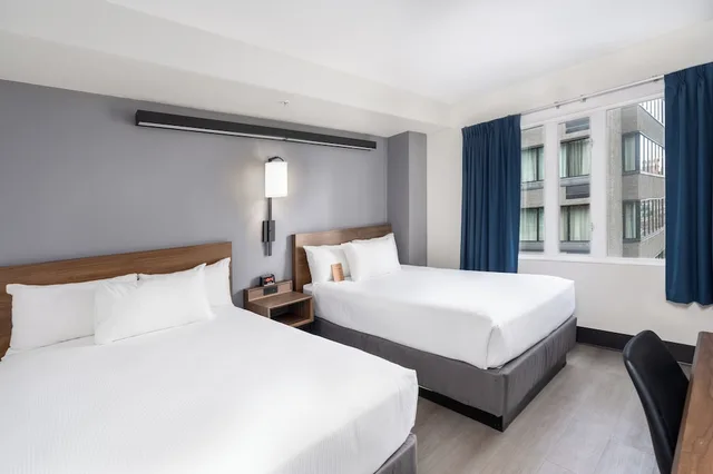 غرفة بسريرين مزدوجين، Hotel Willo 3/10