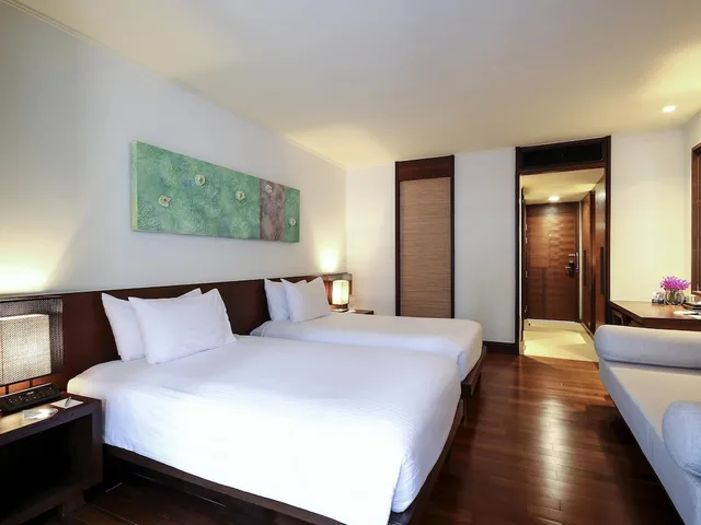 غرفة بسريرين منفصلين بإطلالة على المسبح، Pullman Pattaya Hotel G 3/6