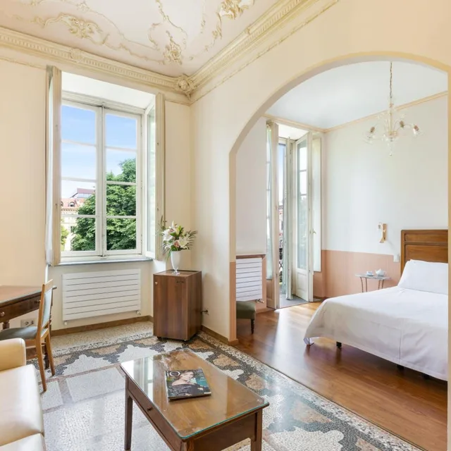 غرفة كومفورت رباعية، Hotel Roma E Rocca Cavour 4/5