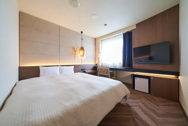 غرفة مفردة بسرير كوين للمدخنين، Hotel Global View Hakodate 1/3