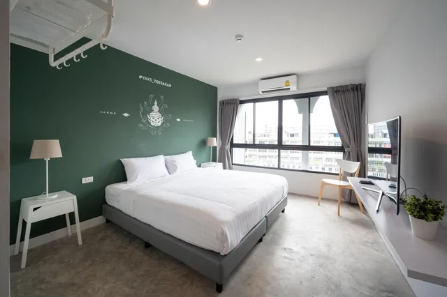 غرفة بسرير مزدوج بحمام خاص، Yaks Hostel 1/1