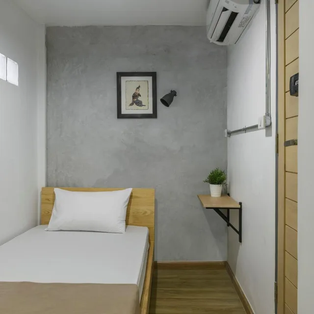غرفة مفردة بحمام خاص، Ora Hostel Bangkok 2/13